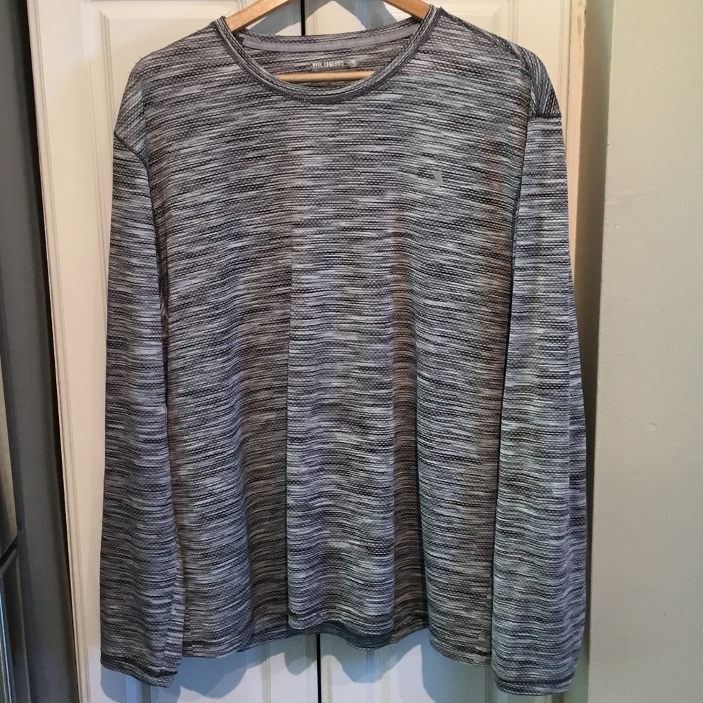Reel Legends Black & Silver Performance Top